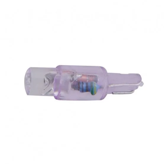 1 Micro LED 37/BP2 Bulb - Purple (2 Pack)