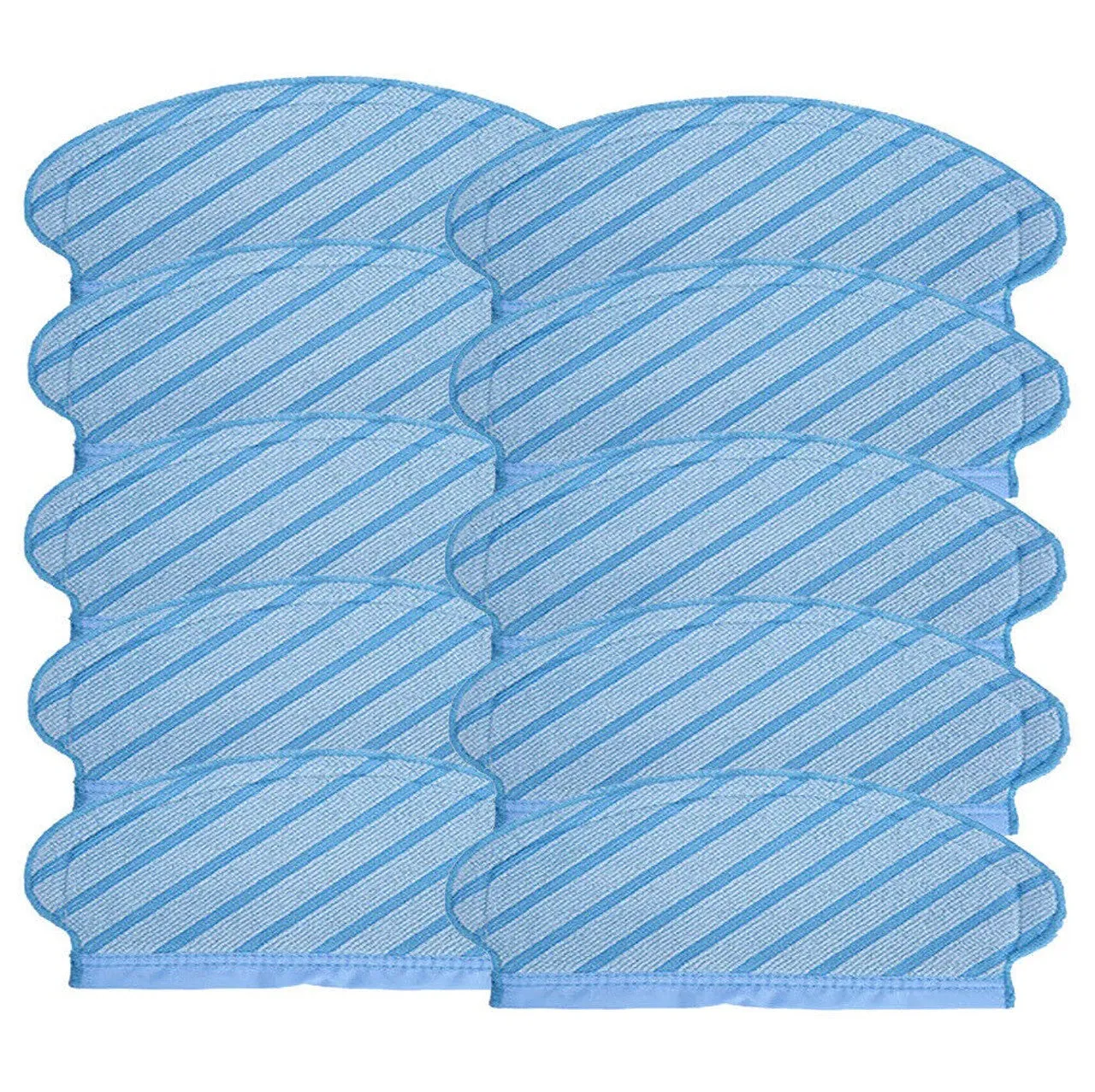 10x Washable Mopping Pads | Compatible with Ecovacs Deebot Ozmo 700, 750, 920, 950, N7 & T5