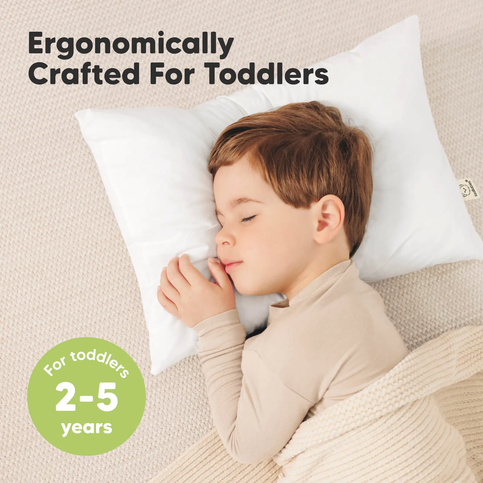 2-Pack Toddler Pillows