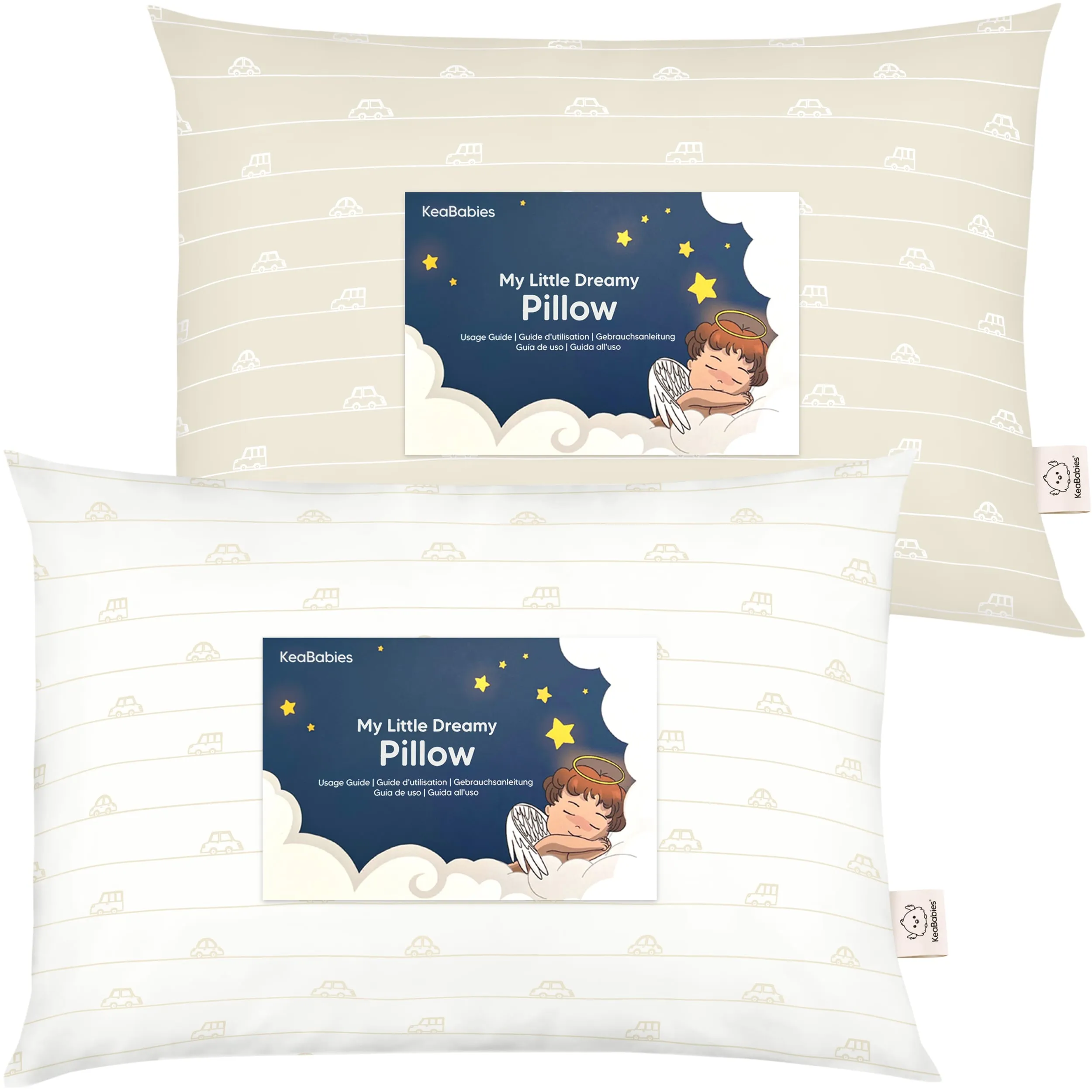 2-Pack Toddler Pillows