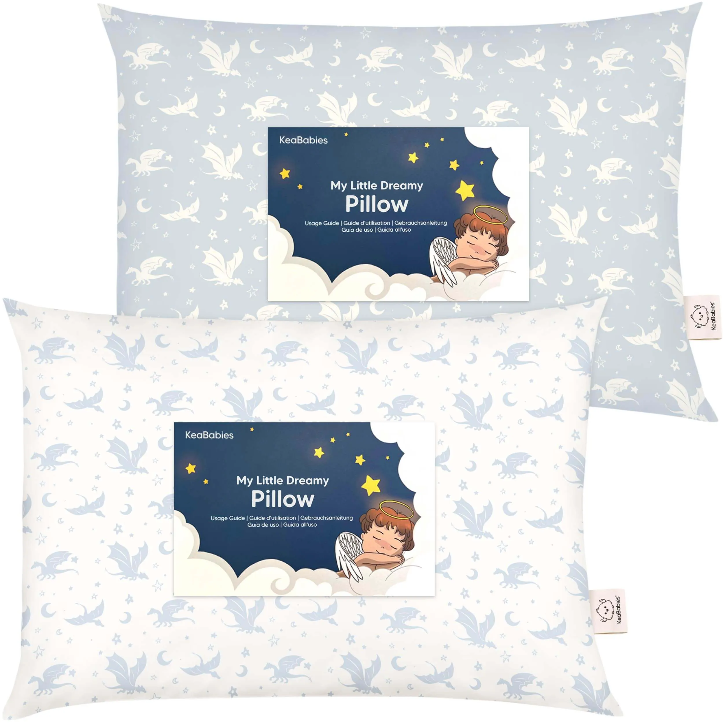 2-Pack Toddler Pillows