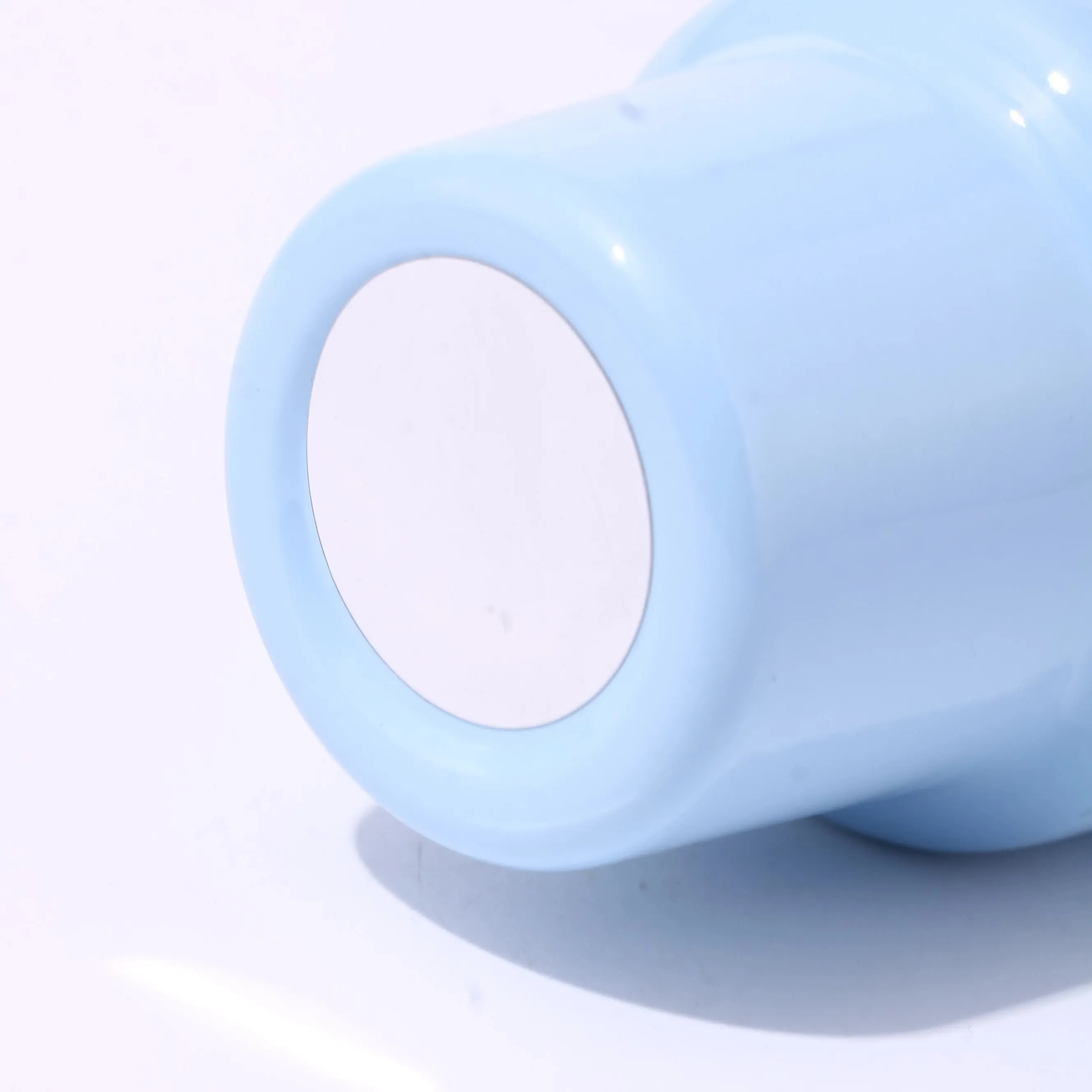 3oz Blue Sublimation Mini Car Cup | 304 Stainless Steel | Portable Insulated Whiskey Shot Glass | Straw Beer Cup