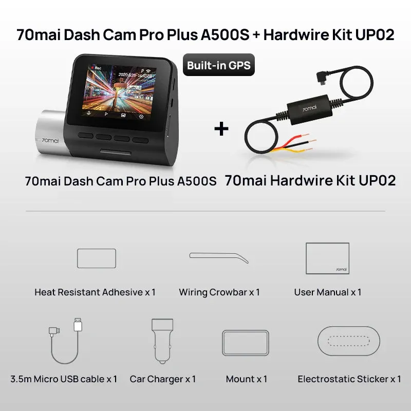 A500S 1944P ADAS GPS Camera