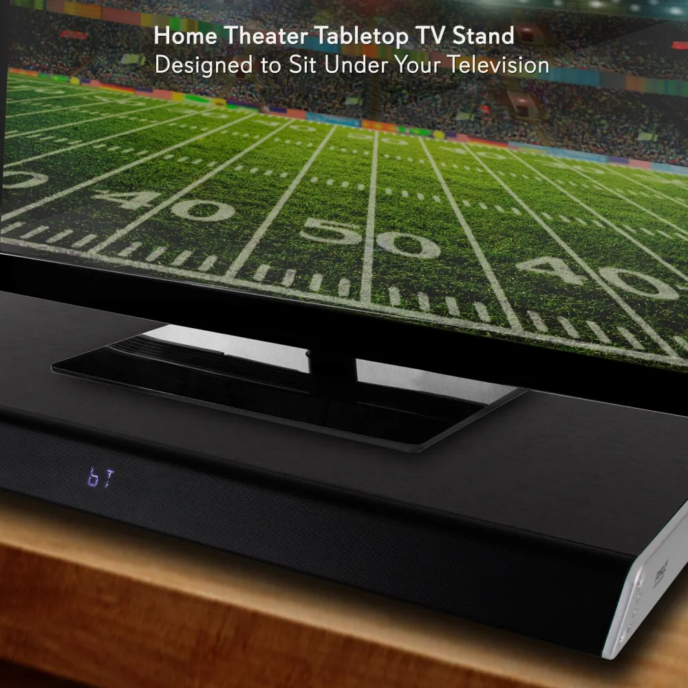Bluetooth Tabletop Tv Sound Base Soundbar Digital Speaker System