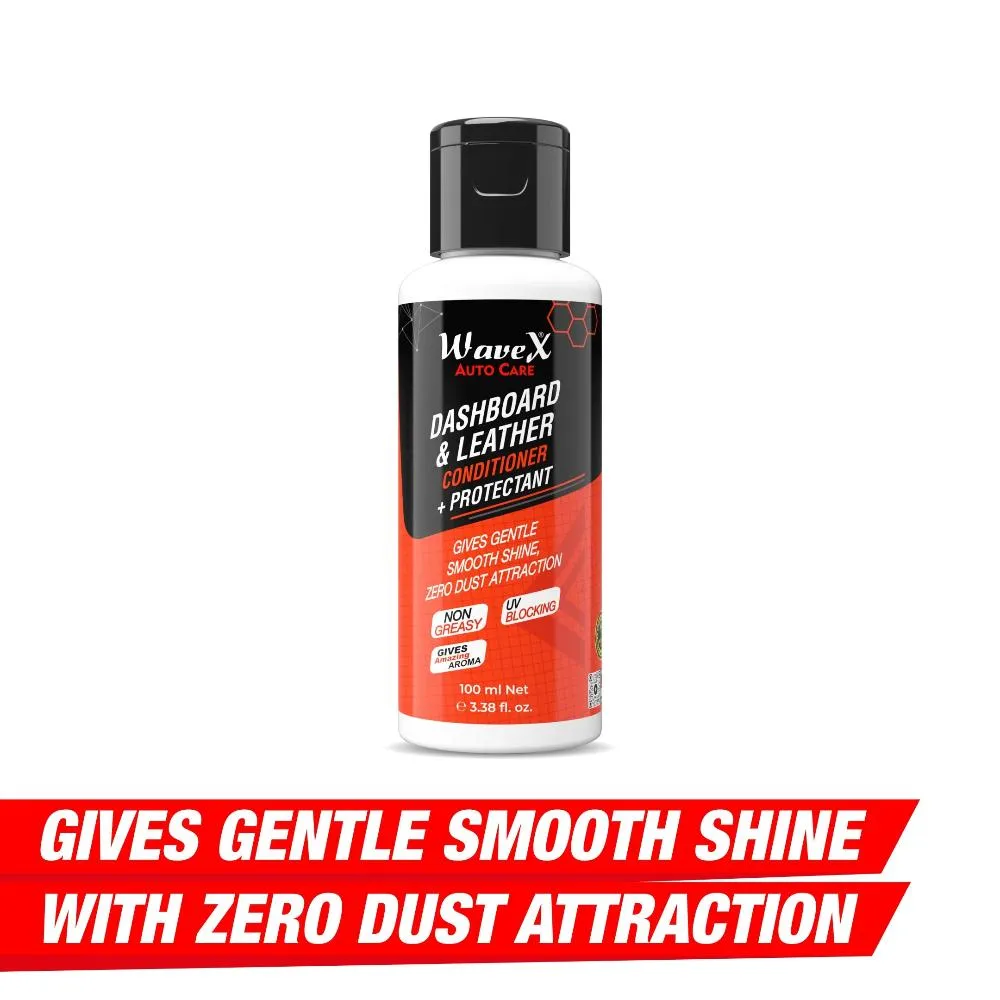 Car Cleaning Kit  Contains Car Polish, Car Dashboard Polish, Car Shampoo, Car Perfume, 2 Microfiber Towel and 2 Applicators