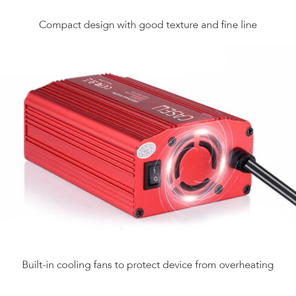 Car Power Inverter with Dual USB Car Charger (300W)