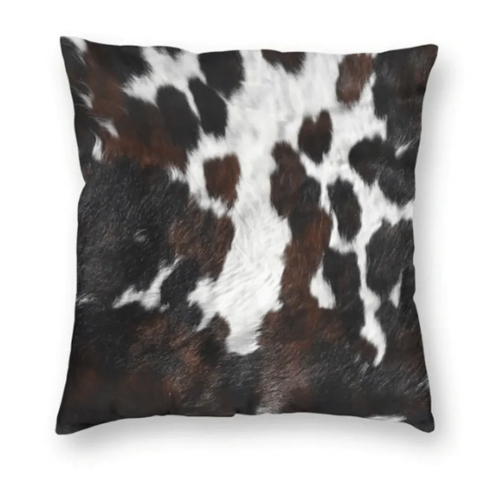 Cow Print Pillows