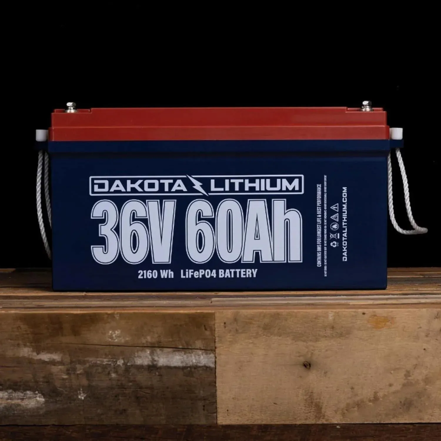 Dakota Lithium 36V 60Ah Deep Cycle LiFeP04 Single Battery