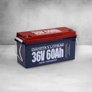 Dakota Lithium 36V 60Ah Deep Cycle LiFeP04 Single Battery