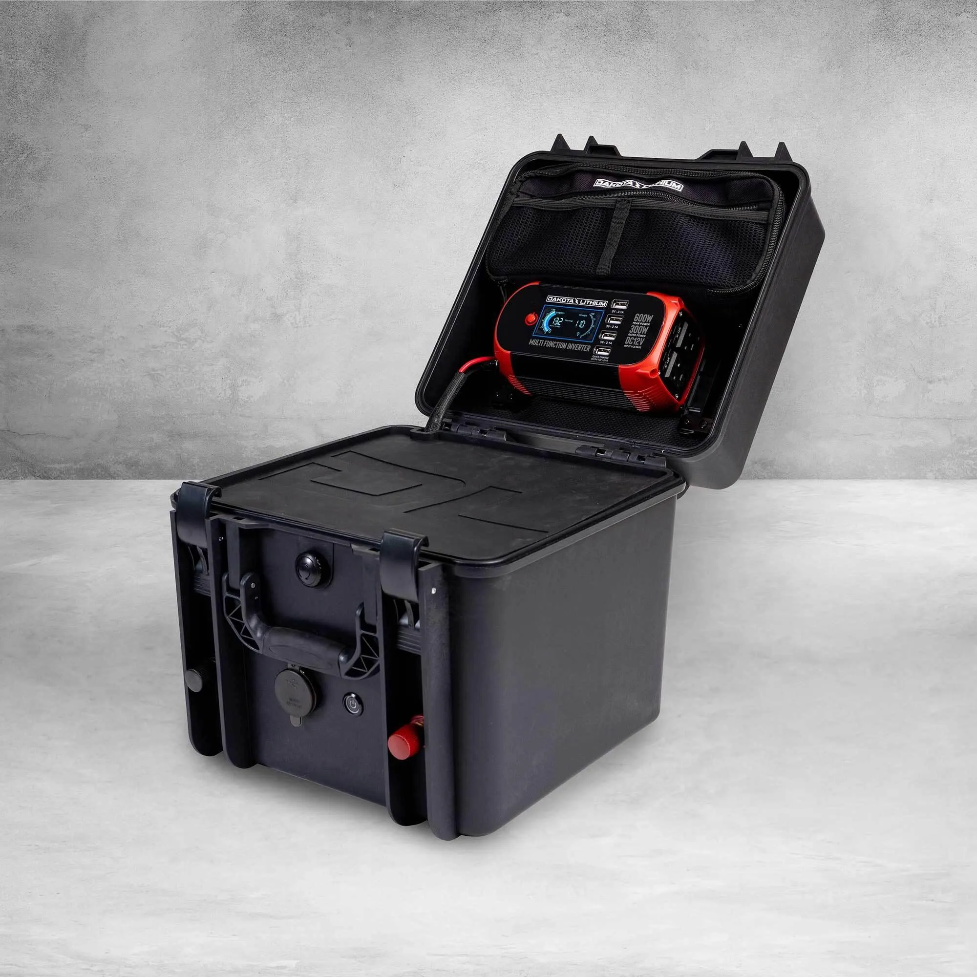 Dakota Lithium Powerbox  60 Waterproof Power Station, DL   12V 60Ah Battery Included