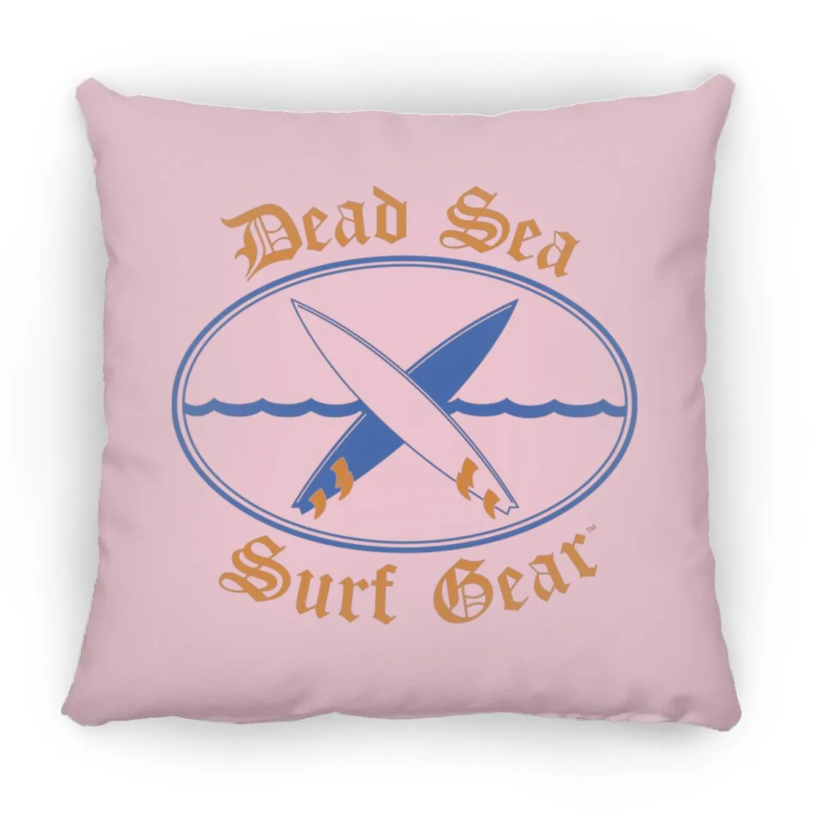 Dead Sea Surf Gear - Large Square Pillow