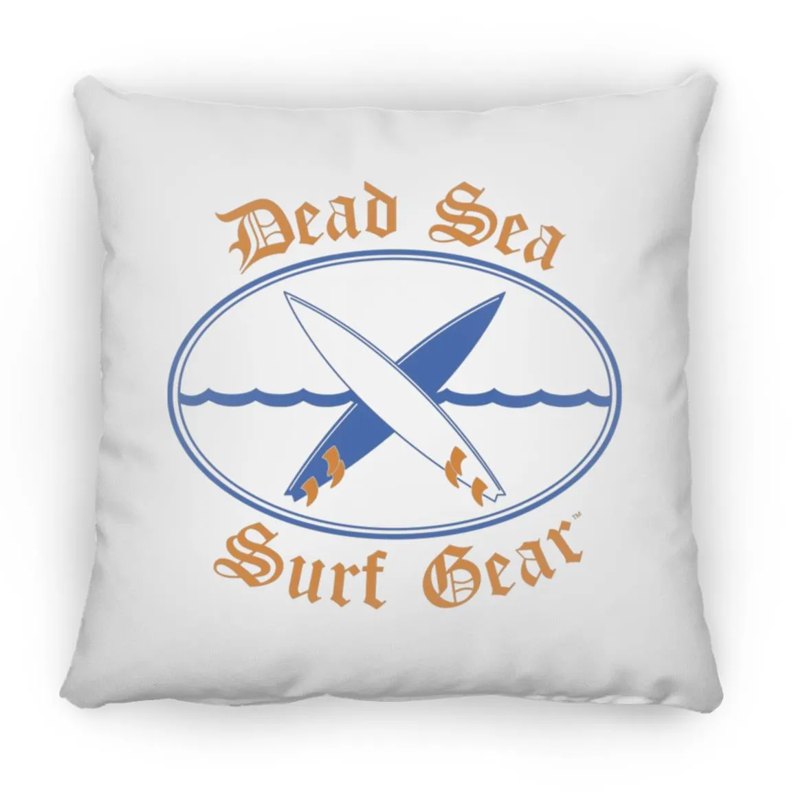 Dead Sea Surf Gear - Large Square Pillow