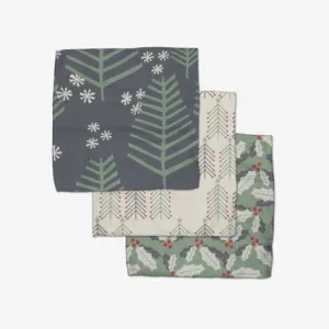 Dish Cloth - Set of 3 - Winter Wonderful