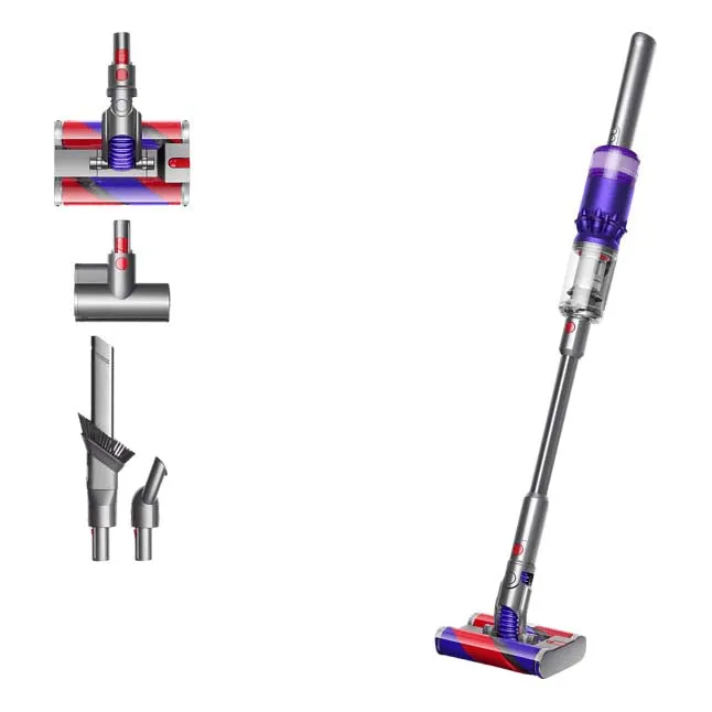 Dyson Omni-Glide vacuum cleaner, grey/purple