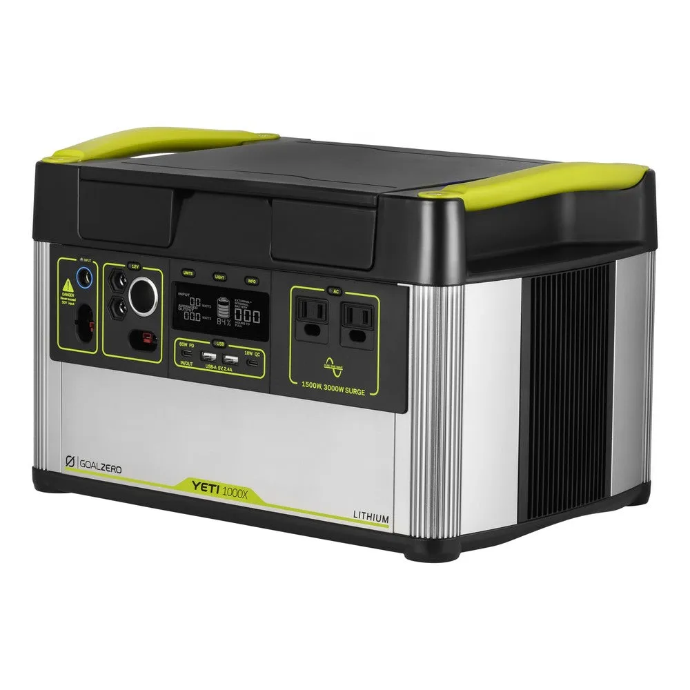 Goal Zero Yeti 1000X Solar Portable Power Station