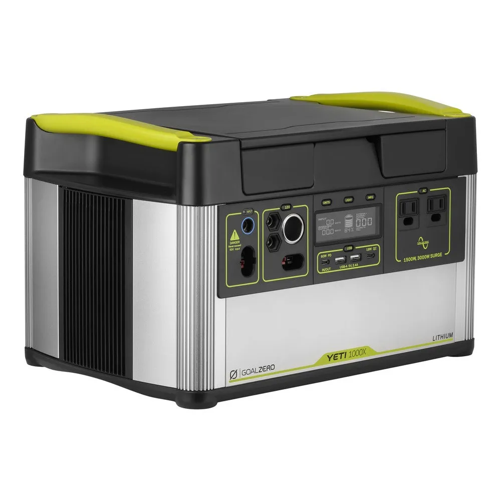 Goal Zero Yeti 1000X Solar Portable Power Station
