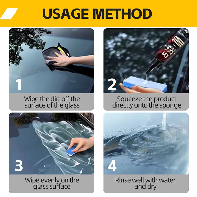 LAST DAY SALE 50% OFFAuto Glass Scratch Care Polishing Fluid