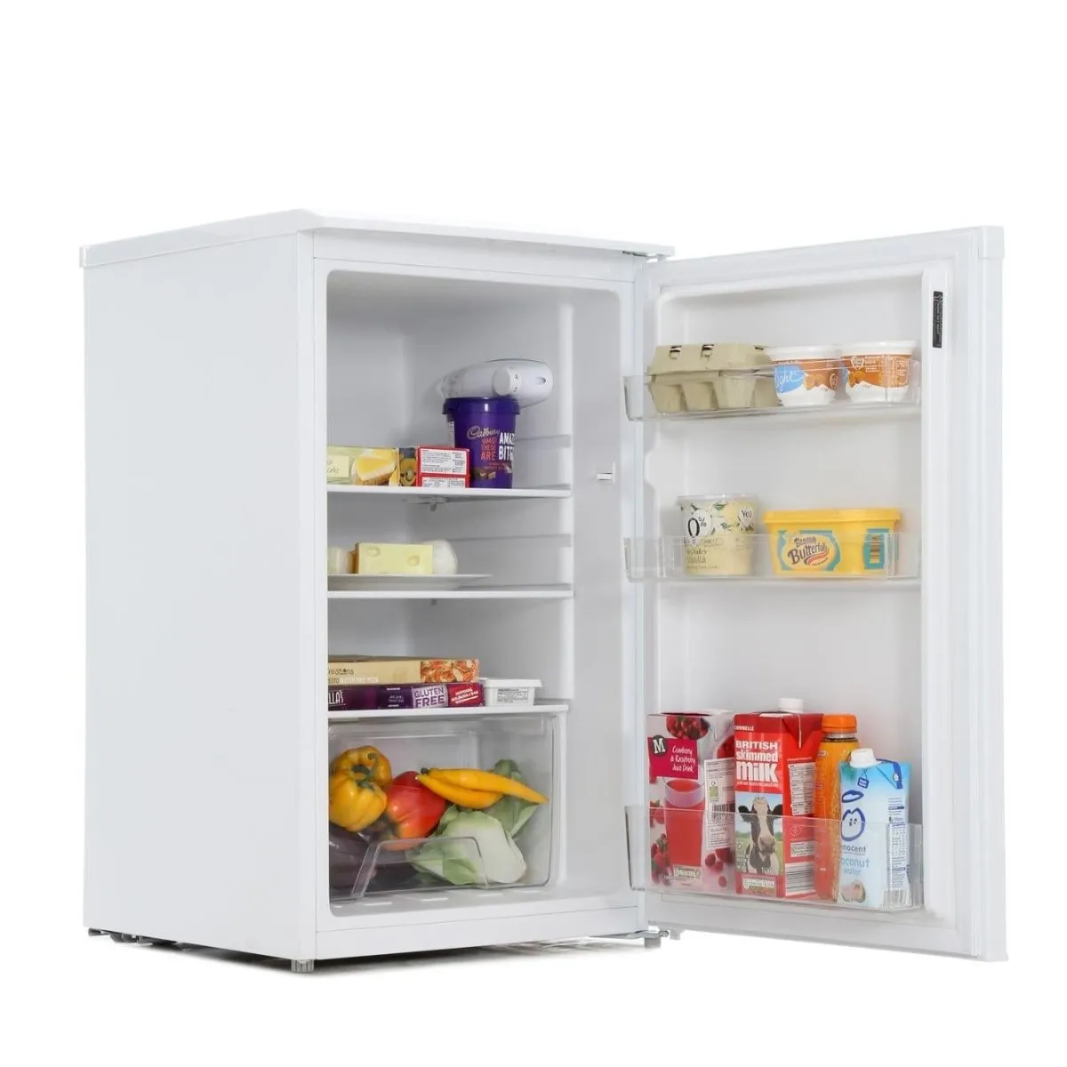 Lec L5017W 50cm Undercounter Larder Fridge - White