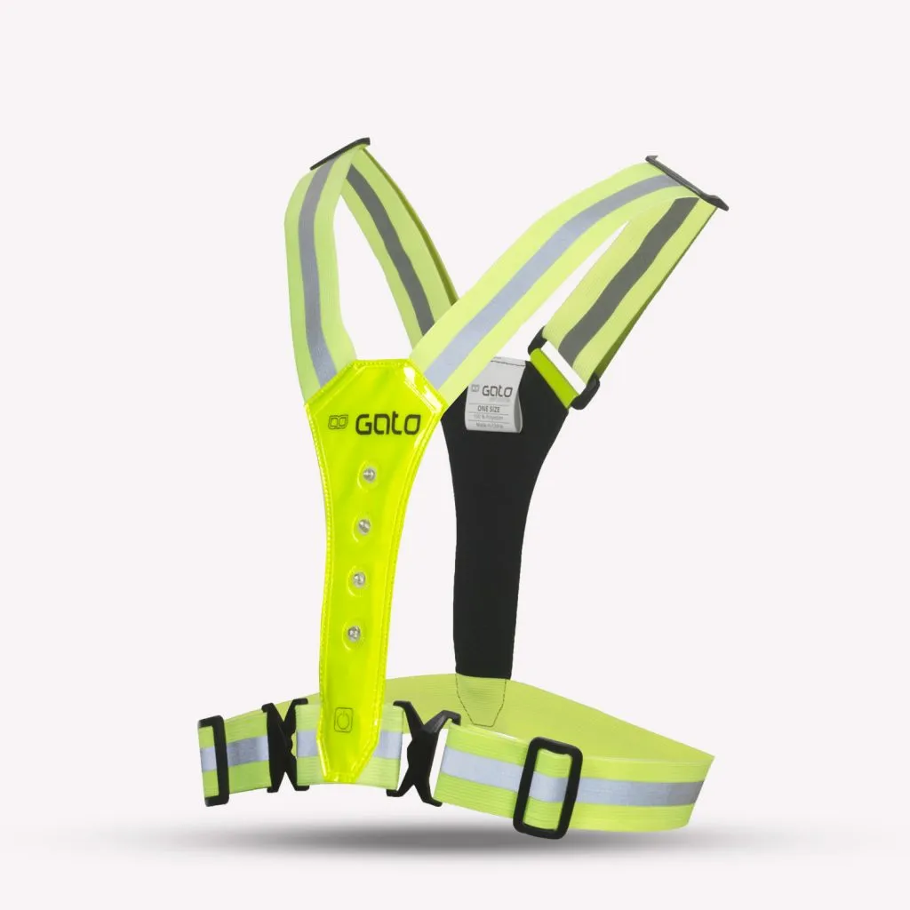 LED Safer Sport Vest (Multiple Colours)