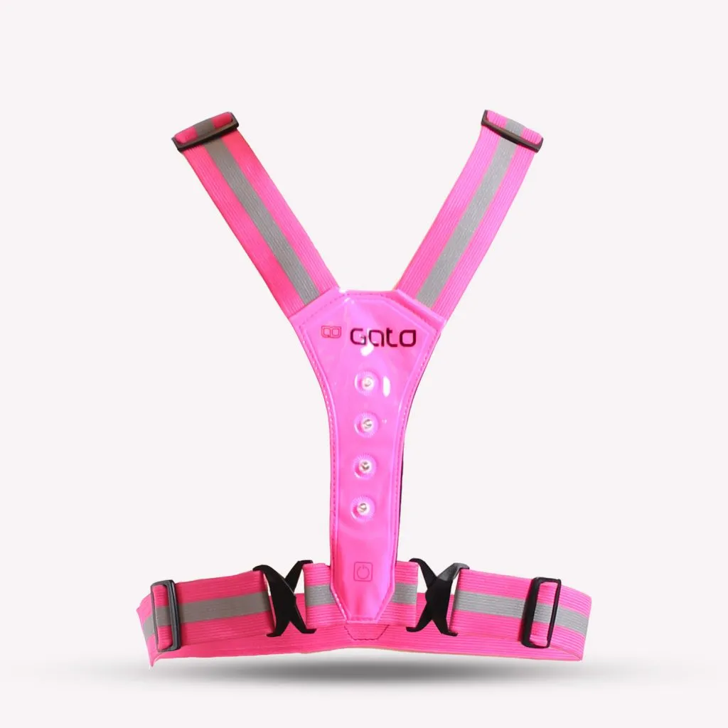 LED Safer Sport Vest (Multiple Colours)
