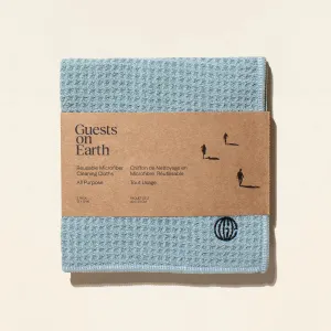 Microfiber Waffle Cleaning Cloths 2 Pack