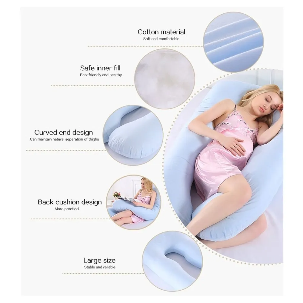 Multifunctional Pregnancy Pillow for Side Sleeping Pregnant Women