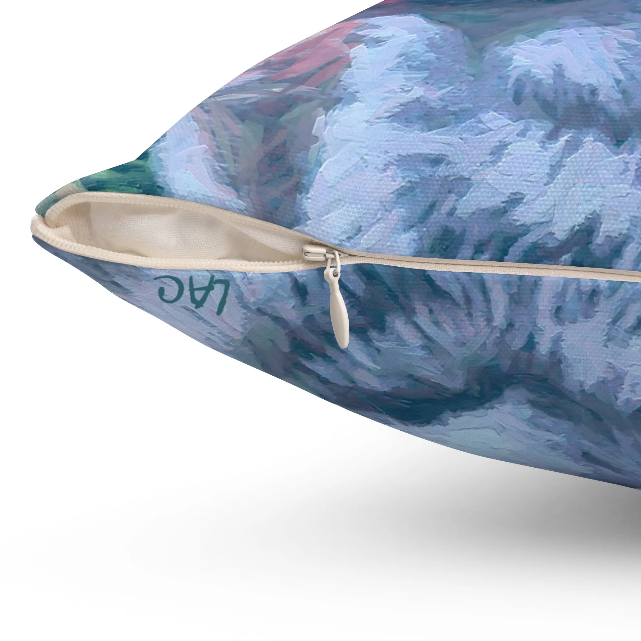Norwegian Buhund - Spun Polyester Throw Pillow