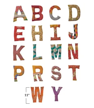 PILLOW LETTER PATCH
