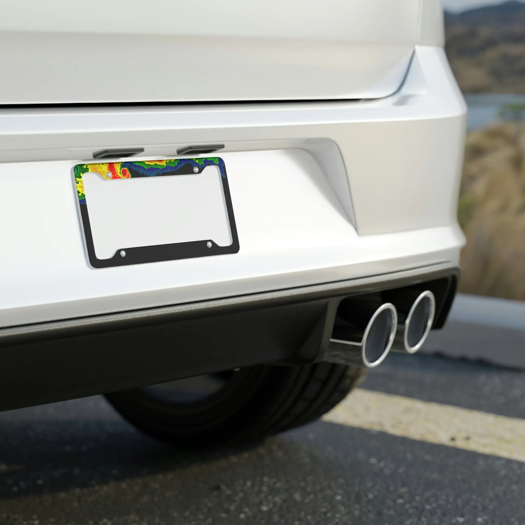Radar License Plate Frame