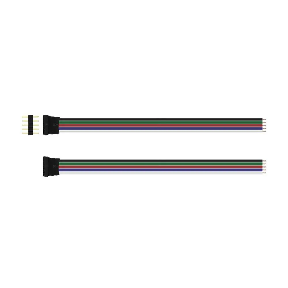RGBW LED Extension Wires with 5 Pin Connectors