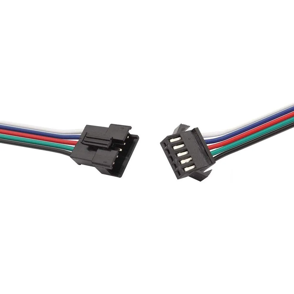 RGBW LED Male and Female Power Feeds