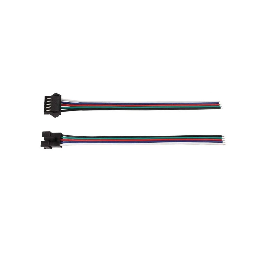 RGBW LED Male and Female Power Feeds