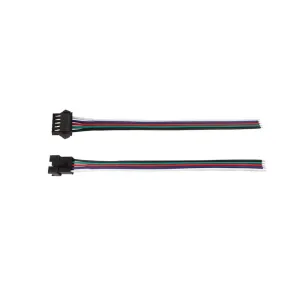 RGBW LED Male and Female Power Feeds