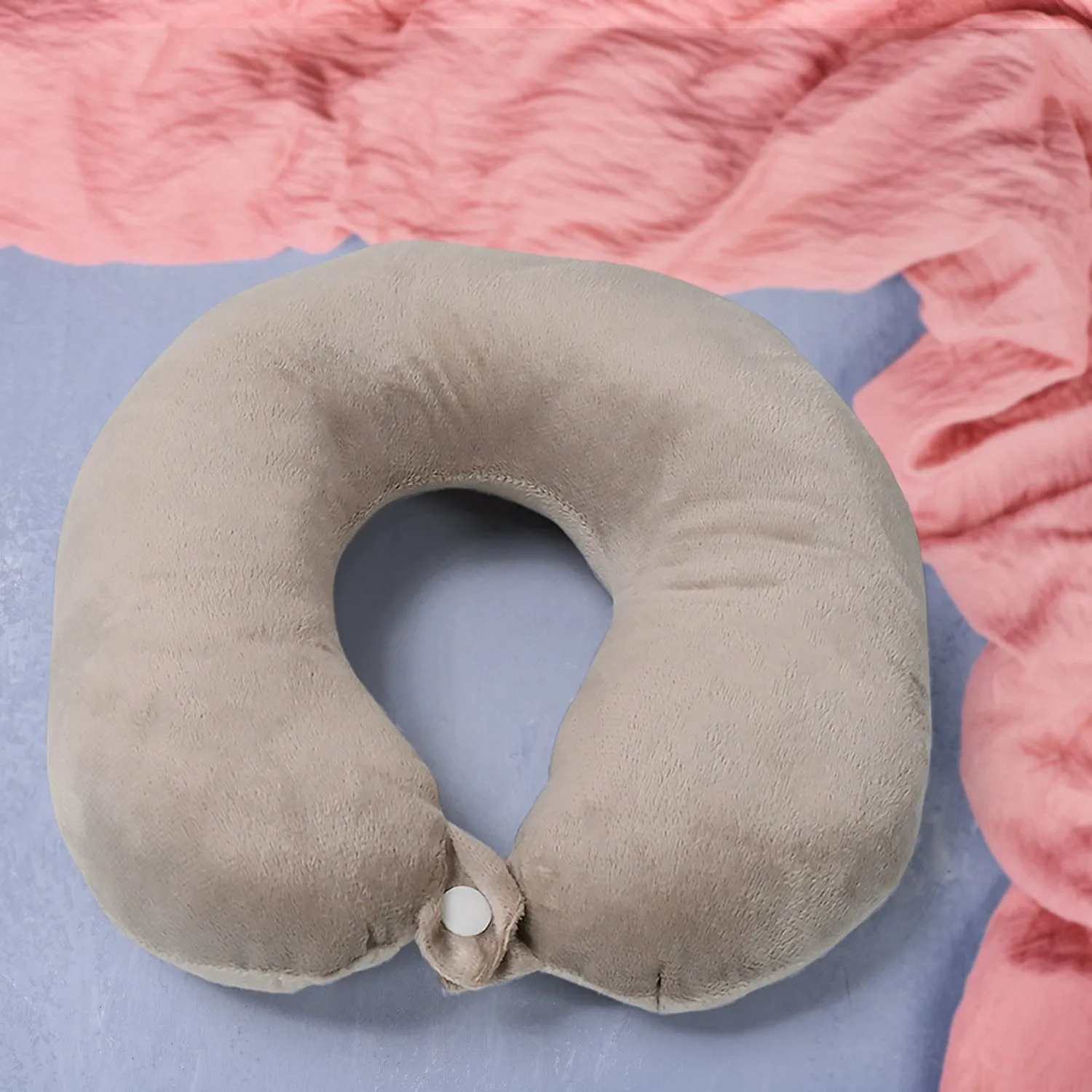 Soft Neck Pillow for Car, Home, Airplane Travel, Travel Neck Pillow for Sleeping & Travel Essentials for Neck RestMultipurpose Comfortable Head Rest Neck Holder Pillow (1 Pc)