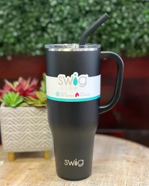 Swig Black 40oz Mega Tumbler Mug FINAL SALE