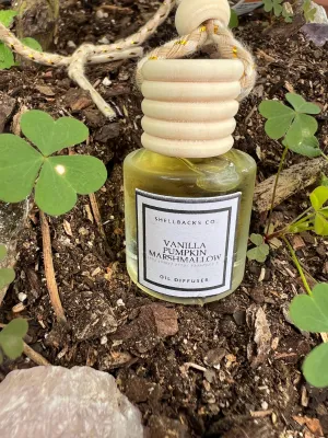 Vanilla Pumpkin Marshmallow Hanging Car Freshener Diffuser